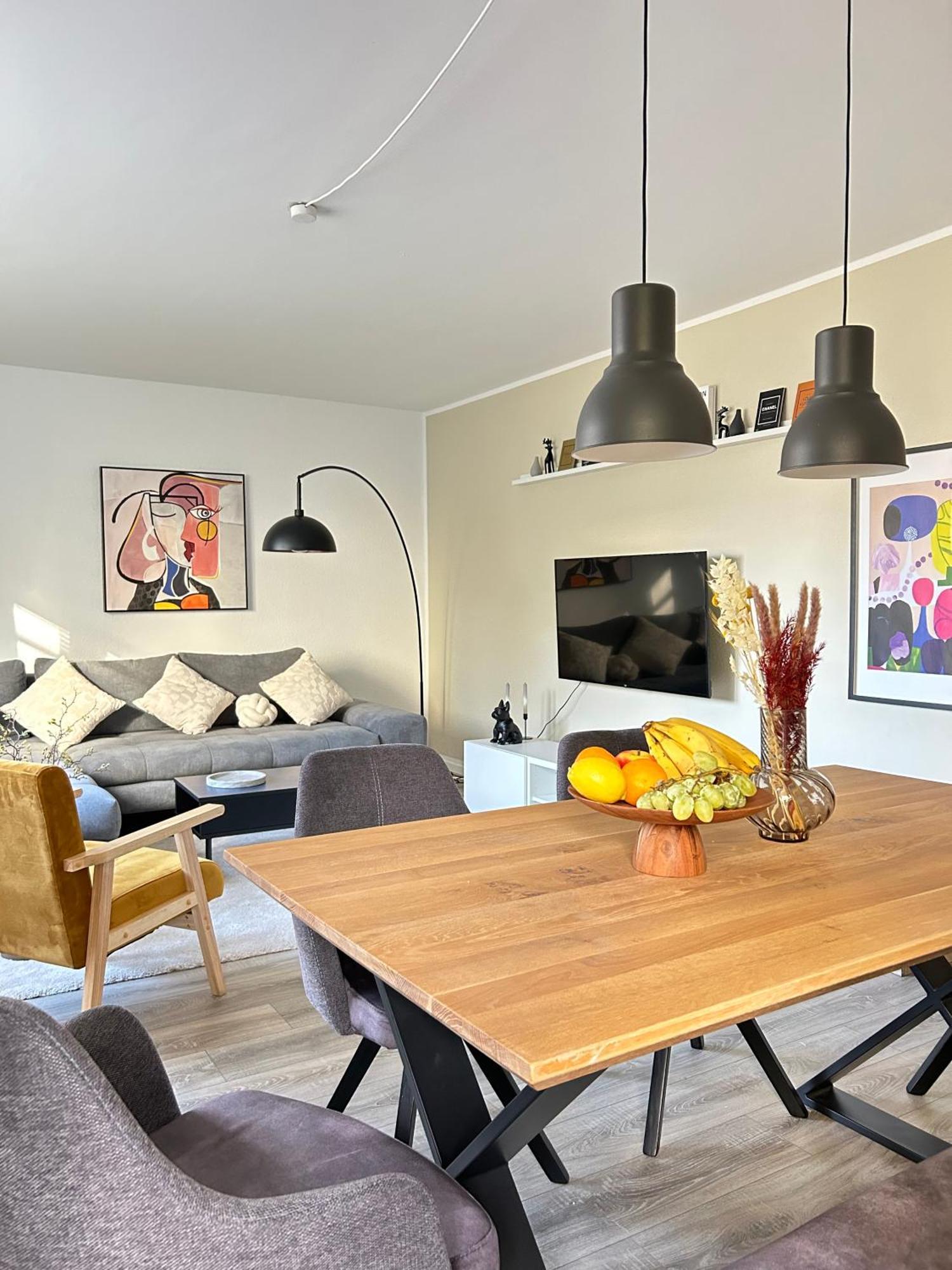 Modernes Designer-Apartment Fuer 7 Gaeste - 80Qm In Zentraler Lage, Self-Check-In Карлсруэ Экстерьер фото